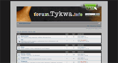 Desktop Screenshot of forum.tykwa.info